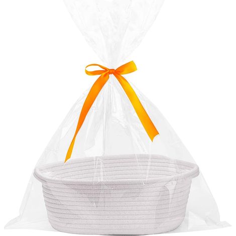 Paniers Tissés de Rangement Corbeille Vide pour Baby Shower (1/5)