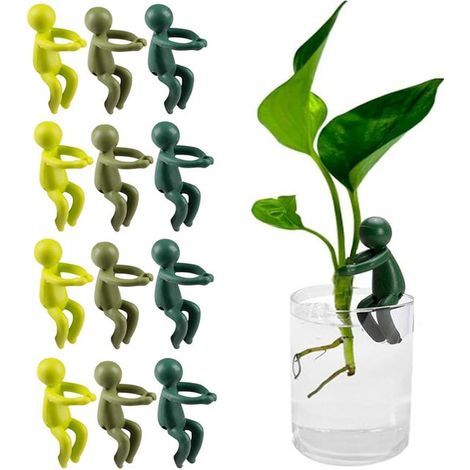 Set of 12 plant stem supports, plant stands, propagation station, indoor gardens (1/5)