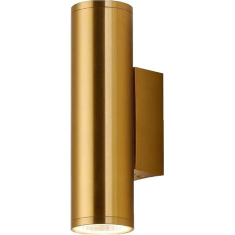 Applique murale extérieure à LED, luminaire couleur cuivre (1/4)