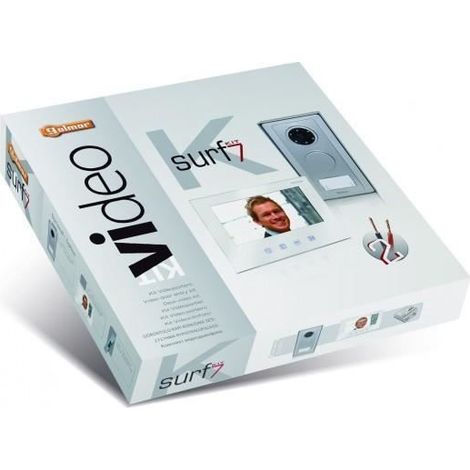 Interphone vidéo - EA - KIT VIDEO SURF - 2 fils - 7 pouces - Filaire - Volume réglable