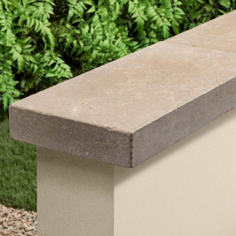 Couvertine Pierre d'Egypte Beige 60x30x8 cm (à l'unité) - RO'MA NATURE