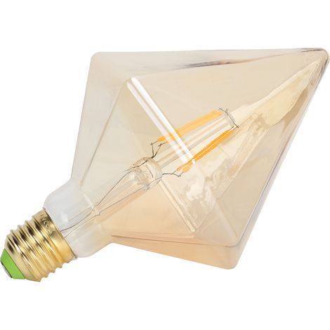 Retro-LED-Filamentlampe in Pyramidenform, 4 W, E27, warmes Licht für die Wohnraumbeleuchtung, Vintage-Stil, 1 Stück. (1/5)