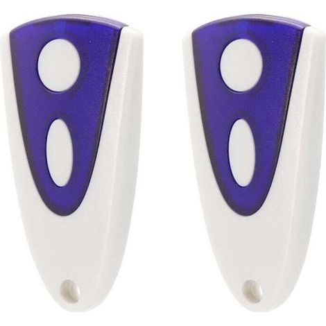 Set of 2 Garage Door Remote Controls, Compatible with Novoferm Novotron 502 MAX43-2 Novotron 512 MIX43-2 433.92MHz, (1/4)
