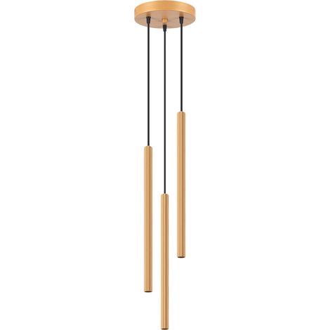 Pendant lamp ARCHE 3P gold (1/5)