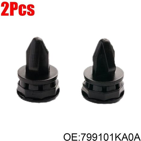 2 fixations pour Nissan Juke F15, crochets de support de plage arrière en plastique (1/5)