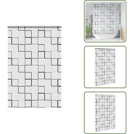 Store enrouleur de douche avec cassette largeur du tissu 156 cm - Store Enrouleur De Douche - Stores Enrouleurs De Douche - Store De Douche - Rideau De Douche Enroulable (1/5)