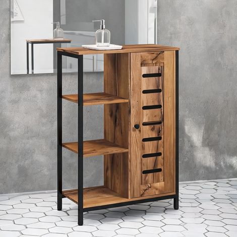 Armoire de rangement à fermeture automatique 60 x 30 x 85 cm (1/5)