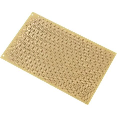 TRU COMPONENTS SU527413 Platine Euro Bakélite (L x l) 160 mm x 100 mm 35 µm Pas 2.54 mm Contenu 1 pc(s) S888391 (1/4)