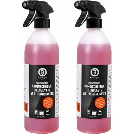BEEFER  2x Limpiador  de Cristales  de Chimenea,  Horno y  Parrilla  750 ml  - 10100004-2 (1/4)