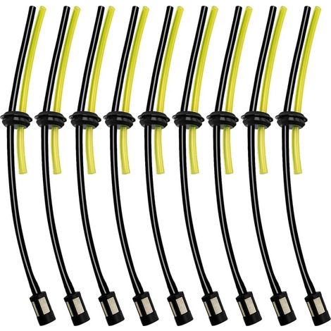 Kit filtro carburante universale, tubi carburante universali, tubo carburante in gomma per decespugliatore, tosaerba, decespugliatore, motosega, tagliasiepi (1/4)