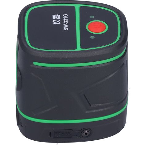 Niveau à lumière verte SW-331G LD, niveau laser, traceur de lignes, instrument de traçage automatique de haute précision, niveau au sol (1/5)