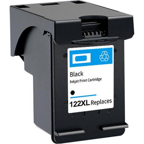HP 122XL Tintenpatrone kompatibel mit Deskjet 1010, 1050, 2050, 2050S - Hohe Kapazität, Schwarz, zuverlässige Druckqualität.