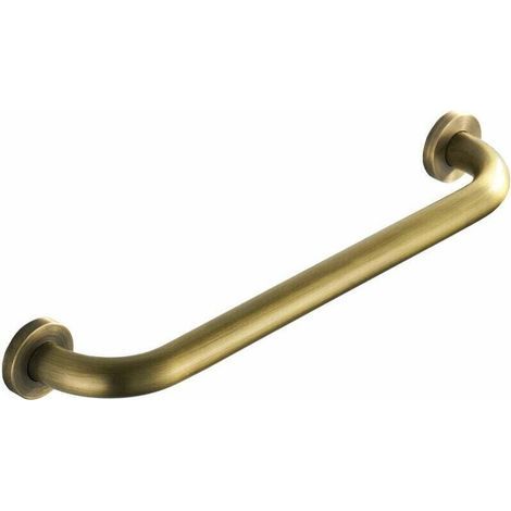 Retro Barre d’appui Sécurité en Cuivre de Salle de Bain Baignoire Douche WC Support Mural Serviette 30cm (1/5)