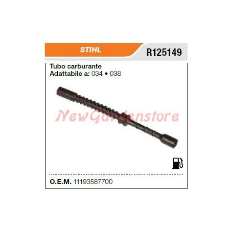 Tubo combustible motosierra STIHL 034 038 R125149
