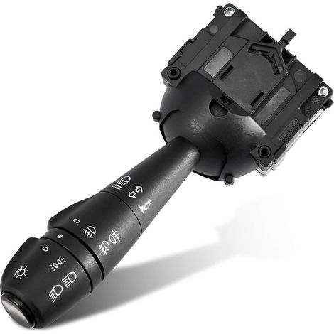 Phare Interrupteur Sandero, Commutateur de Colonne de Direction, Commodo Phares pour Dokker, Duster, Lodgy, Logan, Stepway, Commutateur Clignotant 8201167988 681726046R 255405056R 255400337R (1/5)