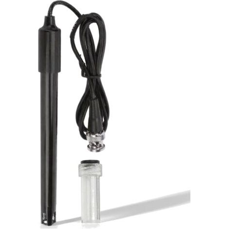 Sonde pH pour piscines, électrode pH 0-14 avec connecteur BNC, haute précision, pour aquariums, piscines, laboratoires, hydroponie