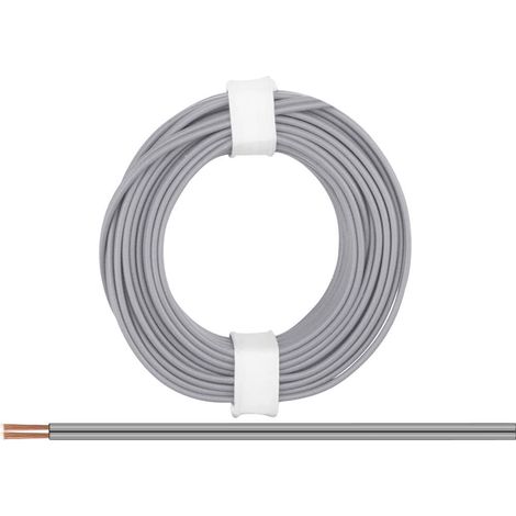 Donau Elektronik 218-99 Cavo per cablaggi 2 x 0.14 mm² Grigio 5 m