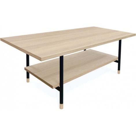 Table Basse Design en Bois "Jugend" 120cm Naturel (1/5)