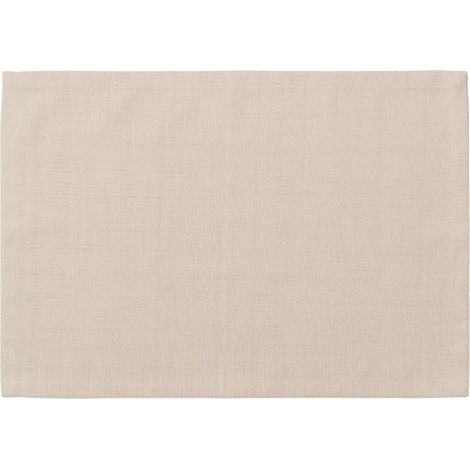 Set de table en coton anti-tâches 30x50 cm CHAMBRAY rose, par Soleil d'Ocre Finition: Traitement waterproof. Set de table e