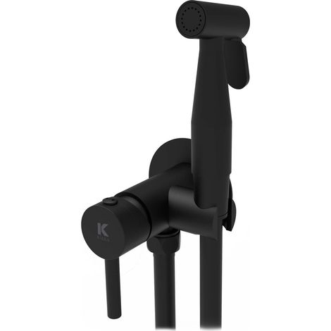 Robinet de bidet / WC ERGOS noir - KÄLLA