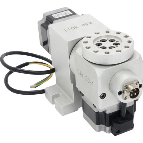 Machine de fraisage CNC, 4ème et 5ème axe rotatif, moteur pas à pas, RTM14 Rotatif (1/2)