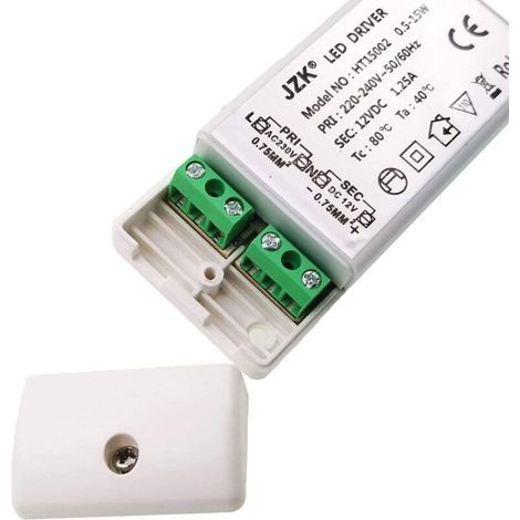 Entrée: 220-240V sortie: DC 12V 1.25A DC 15W, ampoule LED transformateur driver convertisseur conducteur alimentation de tension constante-RAPANDA