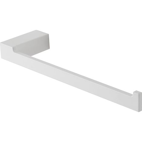 Porta salviette da muro in alluminio bianco Sky (1/3)