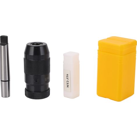 Mandrin de perçage à serrage automatique 1-16 mm, main sans clé de haute précision avec tige MT2-JT6 (1/5)