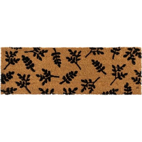 Zerbino in cocco e foglie di acacia 75x25 cm (1/5)