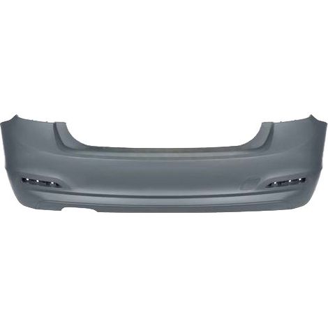Pare-choc arrière à peindre double sortie échappement gauche 325/328/330/335 BMW Serie 3 F30/F31 phase 2 2015-2018