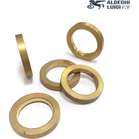RONDELLA ALDEGHI ART. 1080RA ALZAPORTE DIAM. 20 X 4 MM IN OTTONE (1/2)