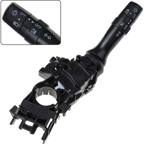 Commodo Indicateur pour Peugeot 107 Citroen C1 Toyota Aygo Commande Volant Comodo Interrupteur de Commande Clignotant 6253.A0 6253A0 (1/5)