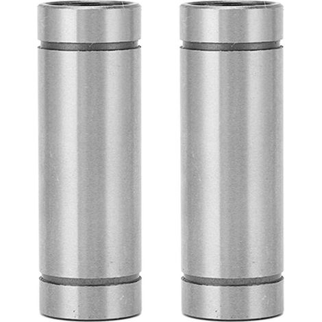 Roulement à mouvement linéaire long, 2 pièces, haute rigidité, mouvement précis et fluide, bille CNC en acier à faible friction (1/5)
