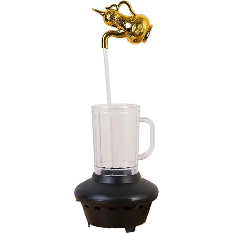 Fontaine-robinet lumineuse magique en forme de tasse, 47,5 cm de hauteur, objet décoratif pour bar, Style B (1/5)