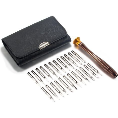 25-teiliges Schraubendreher-Set, tragbare Präzisions-Schraubendreher-Reparaturwerkzeuge für iPhone, Computer, Spielzeug, Brillen, Uhren usw (1/5)
