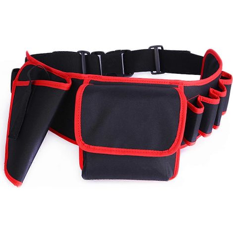 Harnais de ceinture porte-outils 7 en 1, sacoche à outils type ceinture, emballage pour outils métalliques, idéal pour électriciens, charpentiers et artisans.