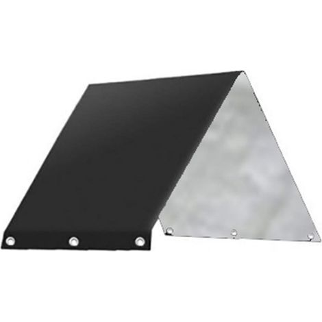 Abri de remplacement pour balançoire enfant 52x90 pouces, toile imperméable anti-UV, protection solaire pour jeu extérieur (1/5)