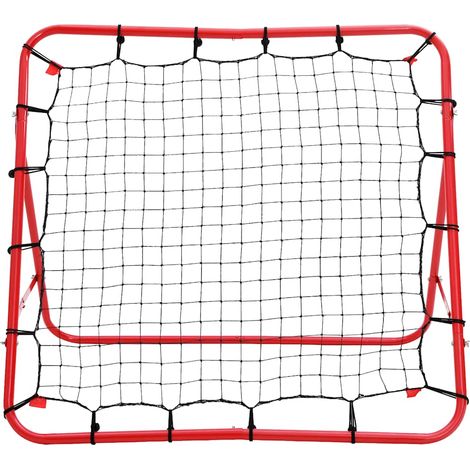 Filet de rebond de football réglable 100x100 cm
