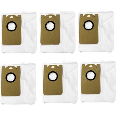 Pack of 6 dust bags for ABIR R30 robot vacuum cleaner - Replacement parts - AquaForge (1/3)