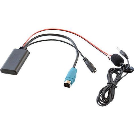 Adaptateur microphone Bluetooth 5.0 avec entrée AUX 3,5 mm pour autoradio Alpine KCE-237B (remplacement haute vitesse) (1/4)
