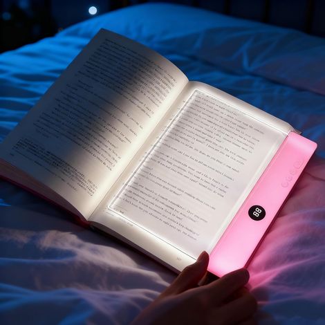 Avera Lampe de lecture LED plate rechargeable avec 3 températures (1/5)
