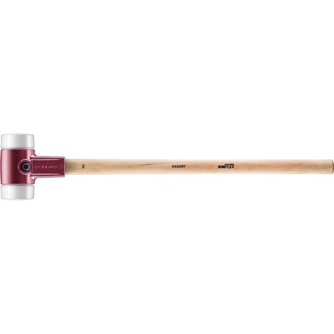 Marteau de frappeur, Superplastique avec boîtier en fonte malléable, manche en bois hickory D=100 mm 3007.100 (1/5)
