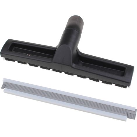 Kärcher – Buse de sol pour aspirateurs NT – Accessoire universel 300 mm avec roulettes et bandes de brosses – Pour sols secs et humides (1/6)