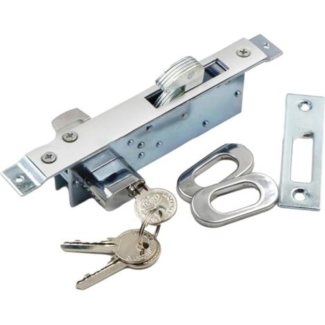 Serrure Crochet Porte Coulissante Alliage Zinc 35-55mm (1/3)