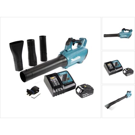 Makita DUB 184 RG1 Akku Gebläse 18 V Brushless + 1x Akku 6,0 Ah + Ladegerät