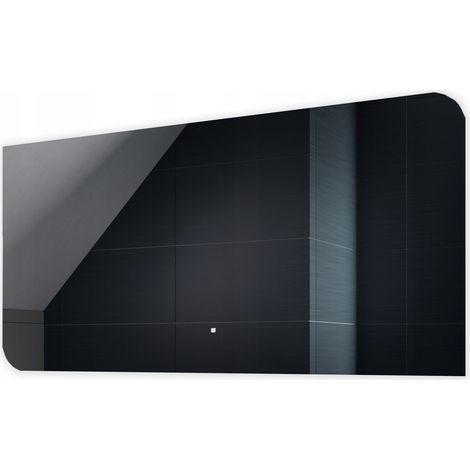 Artforma Miroir de Salle de Bain LED 100x90 cm avec éclairage Lumière Illumination Lumineux Miroir avec Éclairage intégré T106 avec Interrupteur Tactile LED Couleur - Blanc Froid 7000 K (1/5)