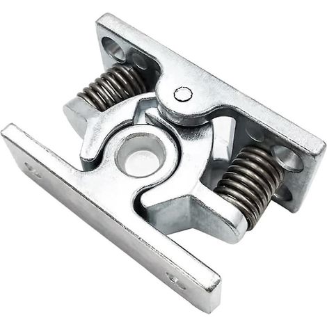 1 pièce Loquet de porte à ressort, butée, clip de déverrouillage, double loquet à rouleau (mp-4) (1/5)