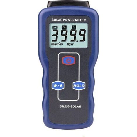 Solar Radiation Measurement Instrument, SM206 Digital Solar Power Meter (1/4)