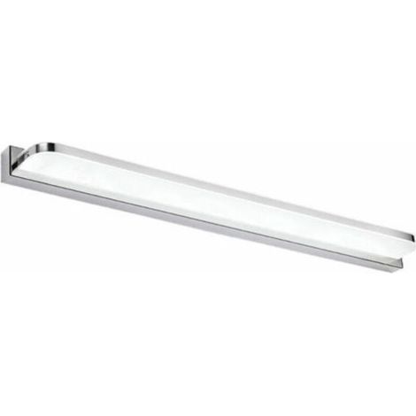 Pair Lampe miroir LED 7W 42cm Applique salle de bain IP44 étanche Lumière blanche froide 6000K 600LM Acier inoxydable et acrylique (1/5)
