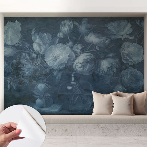 Tapetet Klebetapete für Wohnzimmer Schlafzimmer Küche - Wanddekoration Blumenarrangement 208x146 cm (1/5)